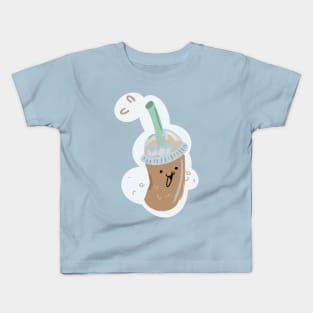 Ice coffee time! Kids T-Shirt